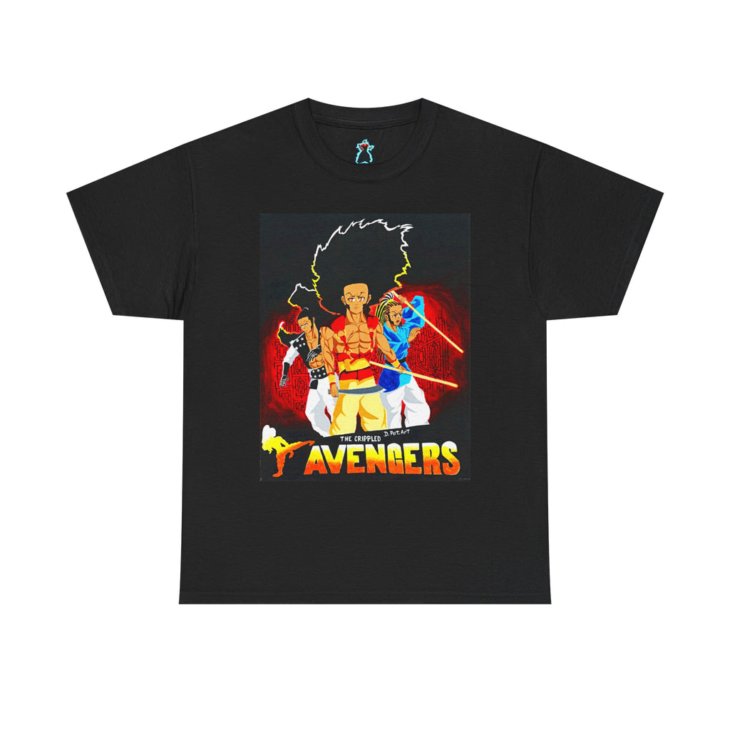 Avengers Retro Poster Graphic Tee — Marvel Fan Art Unisex T-Shirt