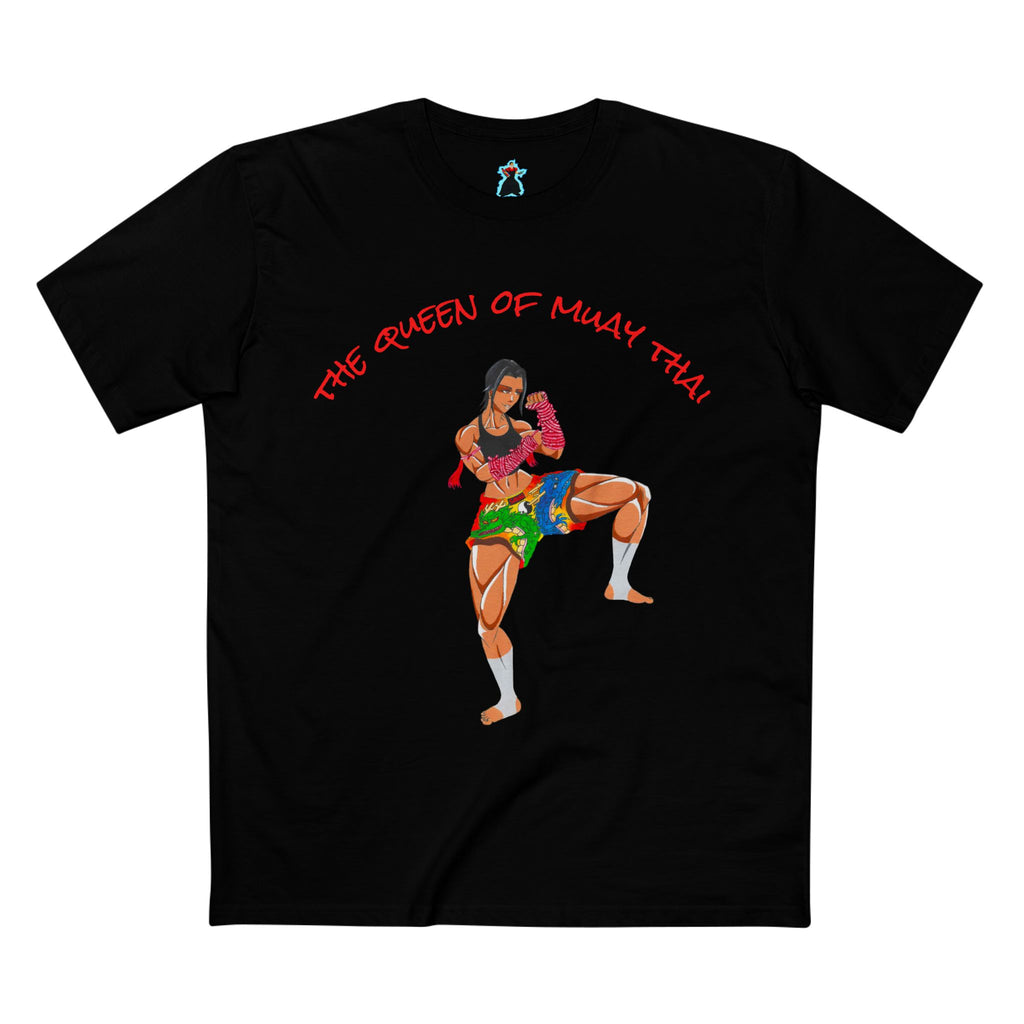 The Queen Of Muay Thai  Adult Staple Tee