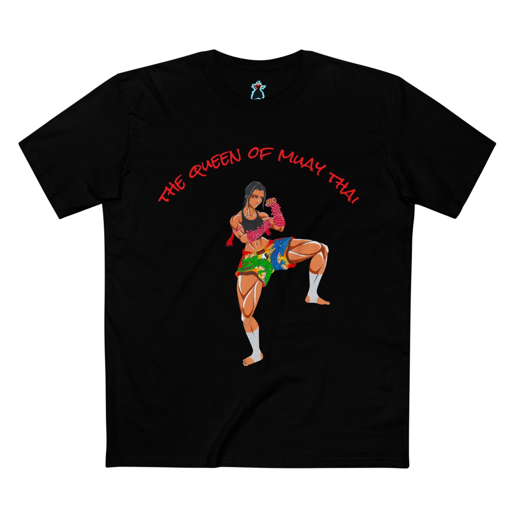 The Queen Of Muay Thai  Adult Staple Tee