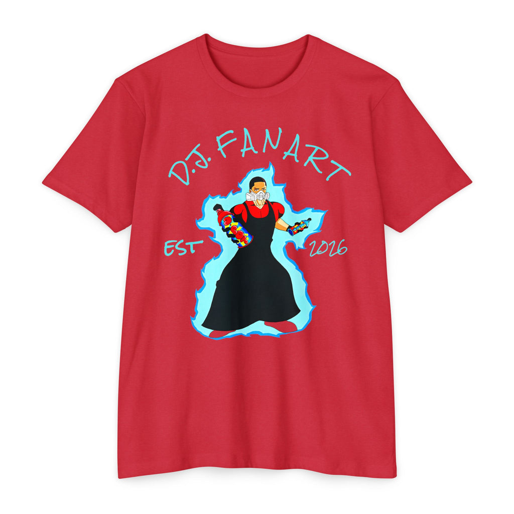 Dr. Fanart Graphic Tee — Retro Pop Art Doctor Design Unisex T-Shirt (Est. 2016)