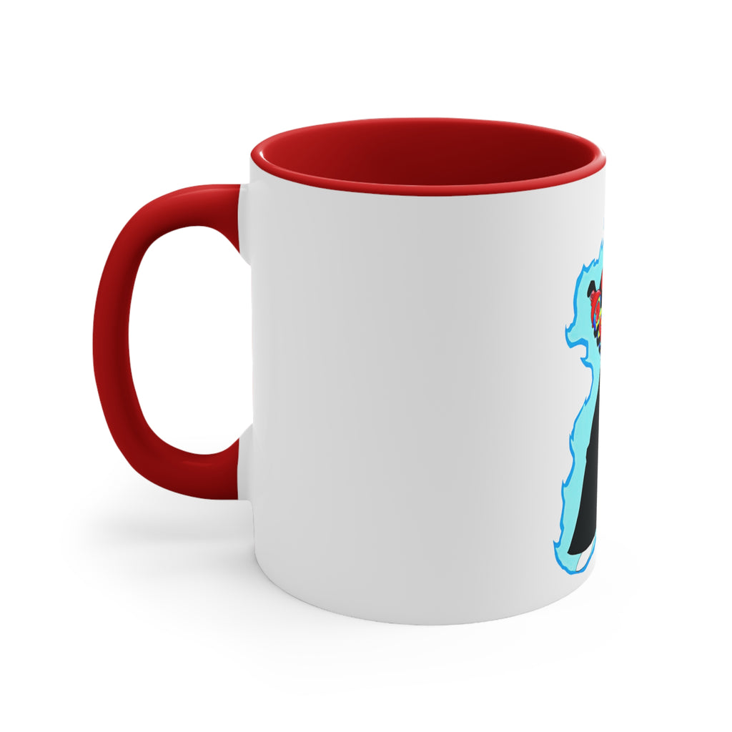 Energy Sorcerer Accent Mug — Mystical Cosmic Coffee Cup