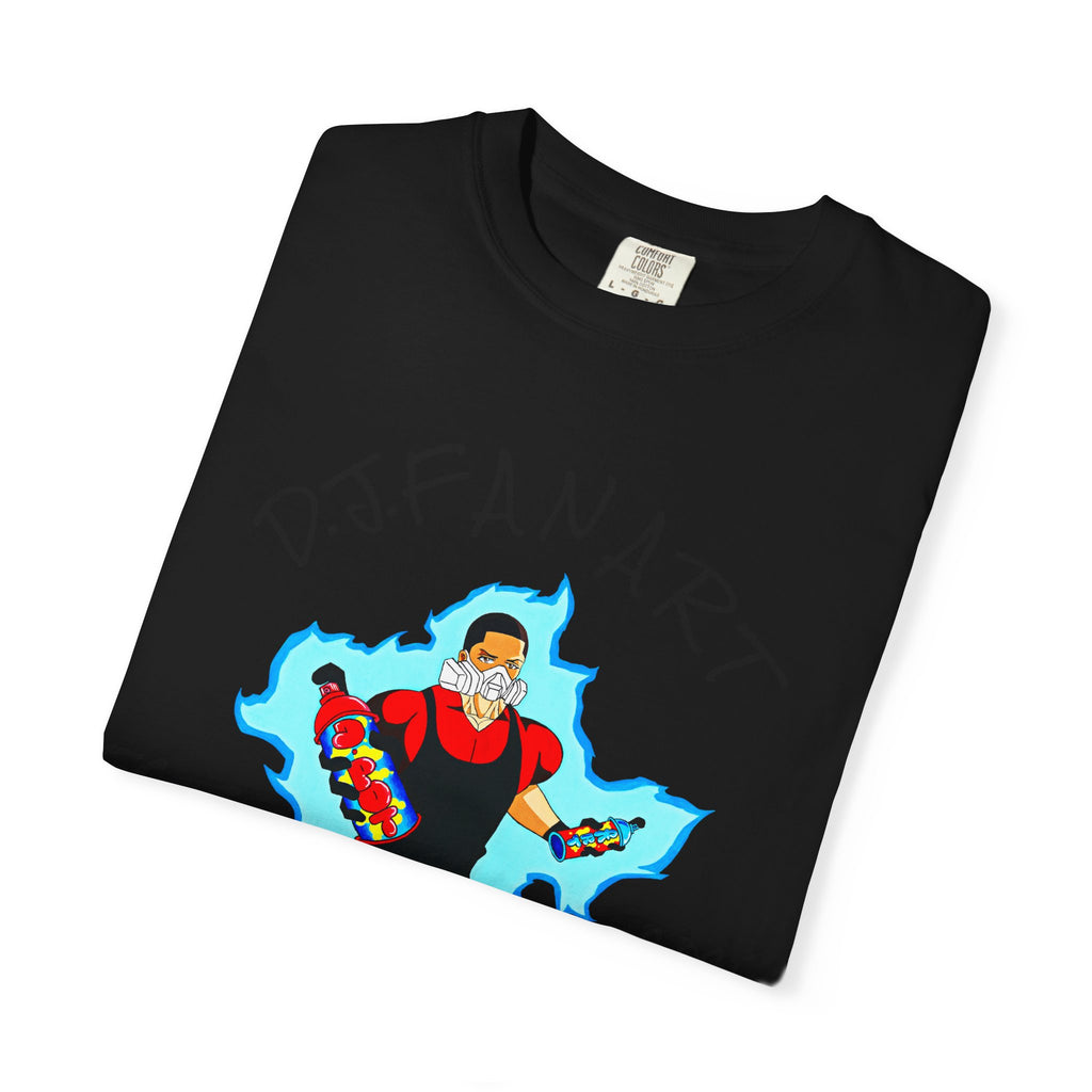 DJ Fan Art Graphic Tee — DJFANART EST 2026 Unisex T-Shirt
