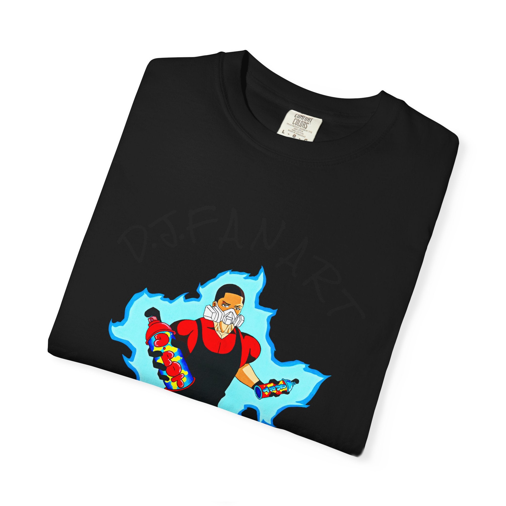 DJ Fan Art Graphic Tee — DJFANART EST 2026 Unisex T-Shirt
