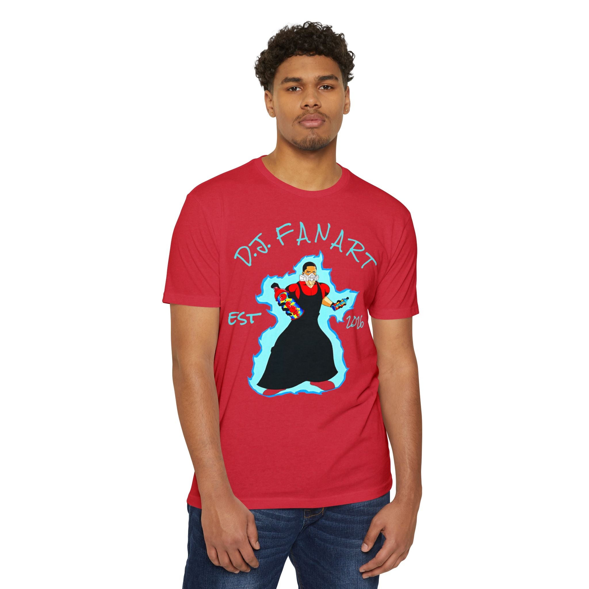 Dr. Fanart Graphic Tee — Retro Pop Art Doctor Design Unisex T-Shirt (Est. 2016)