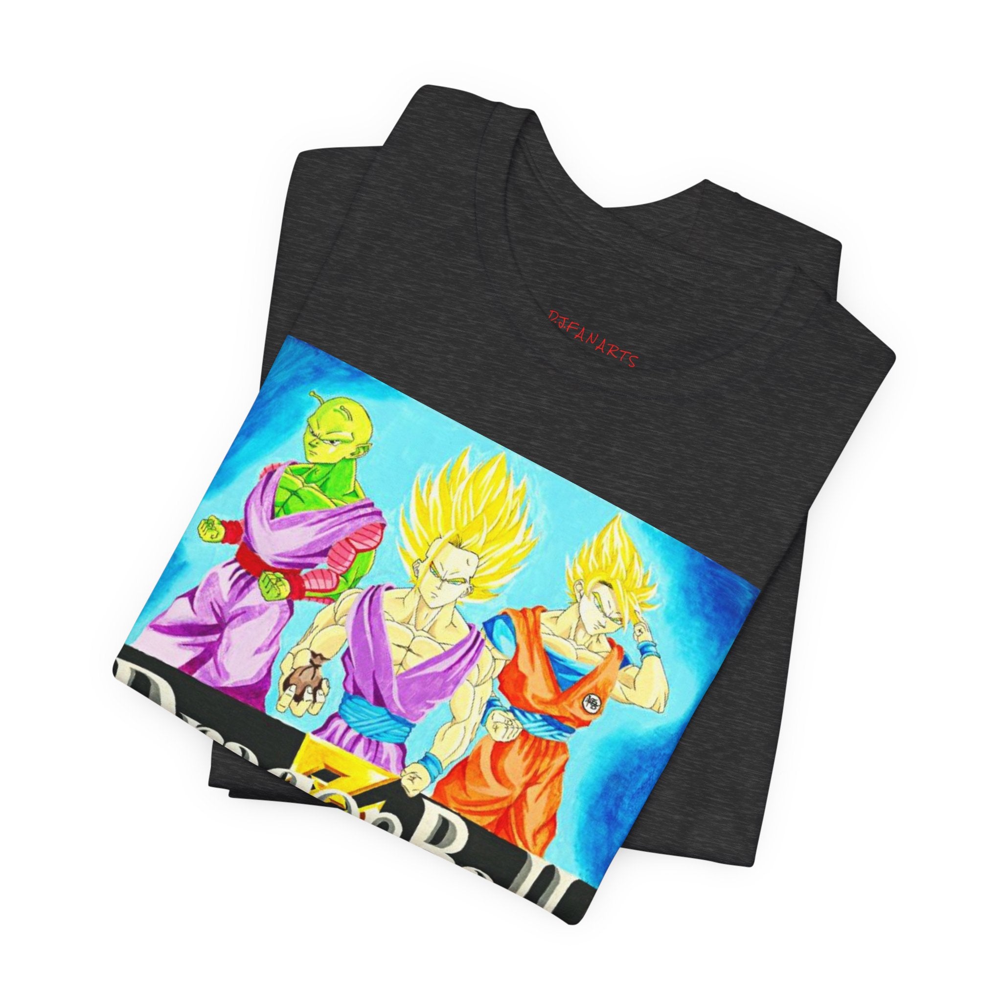 Dragon Ball Z Graphic Tee — Super Saiyan Characters Unisex T-Shirt
