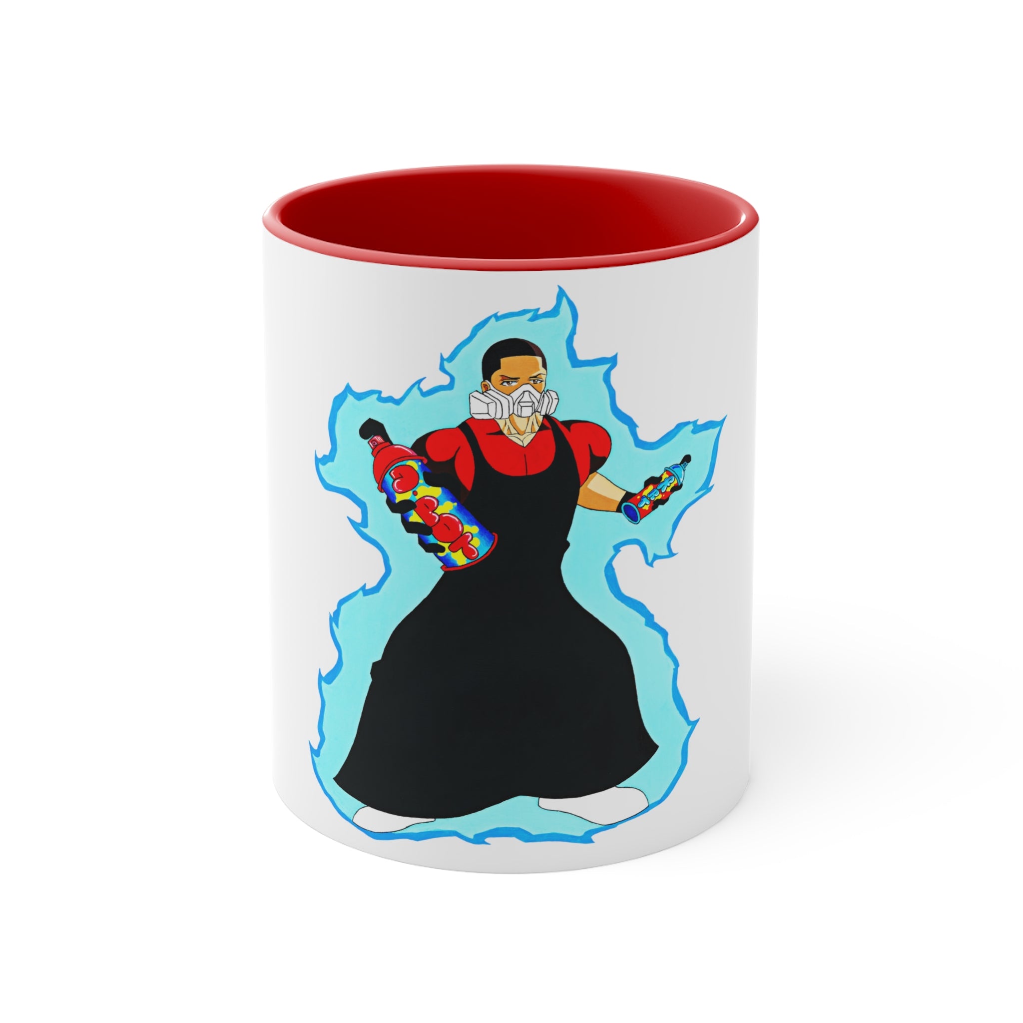 Energy Sorcerer Accent Mug — Mystical Cosmic Coffee Cup