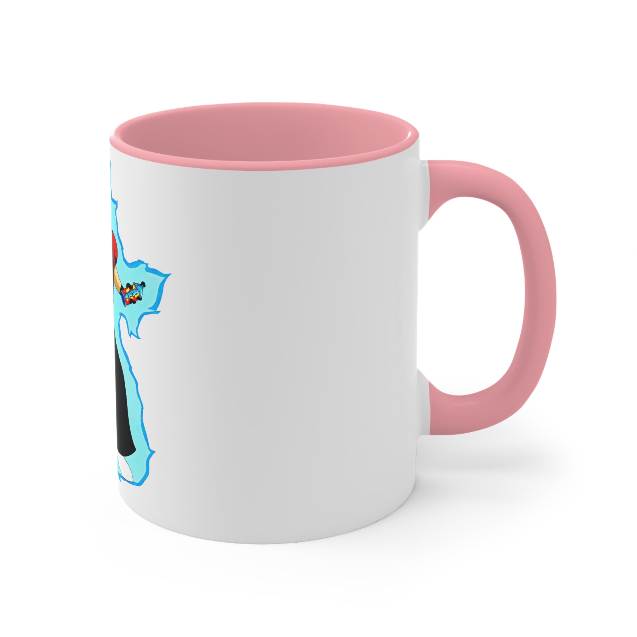 Energy Sorcerer Accent Mug — Mystical Cosmic Coffee Cup