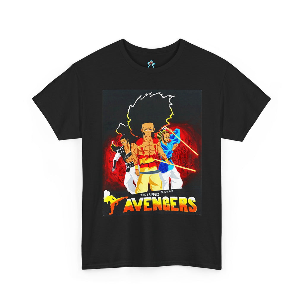 Avengers Retro Poster Graphic Tee — Marvel Fan Art Unisex T-Shirt