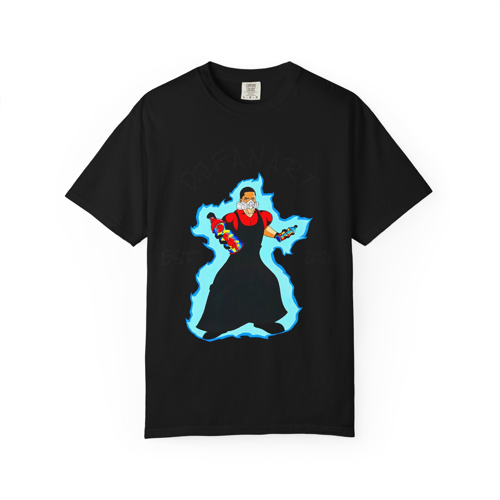 DJ Fan Art Graphic Tee — DJFANART EST 2026 Unisex T-Shirt