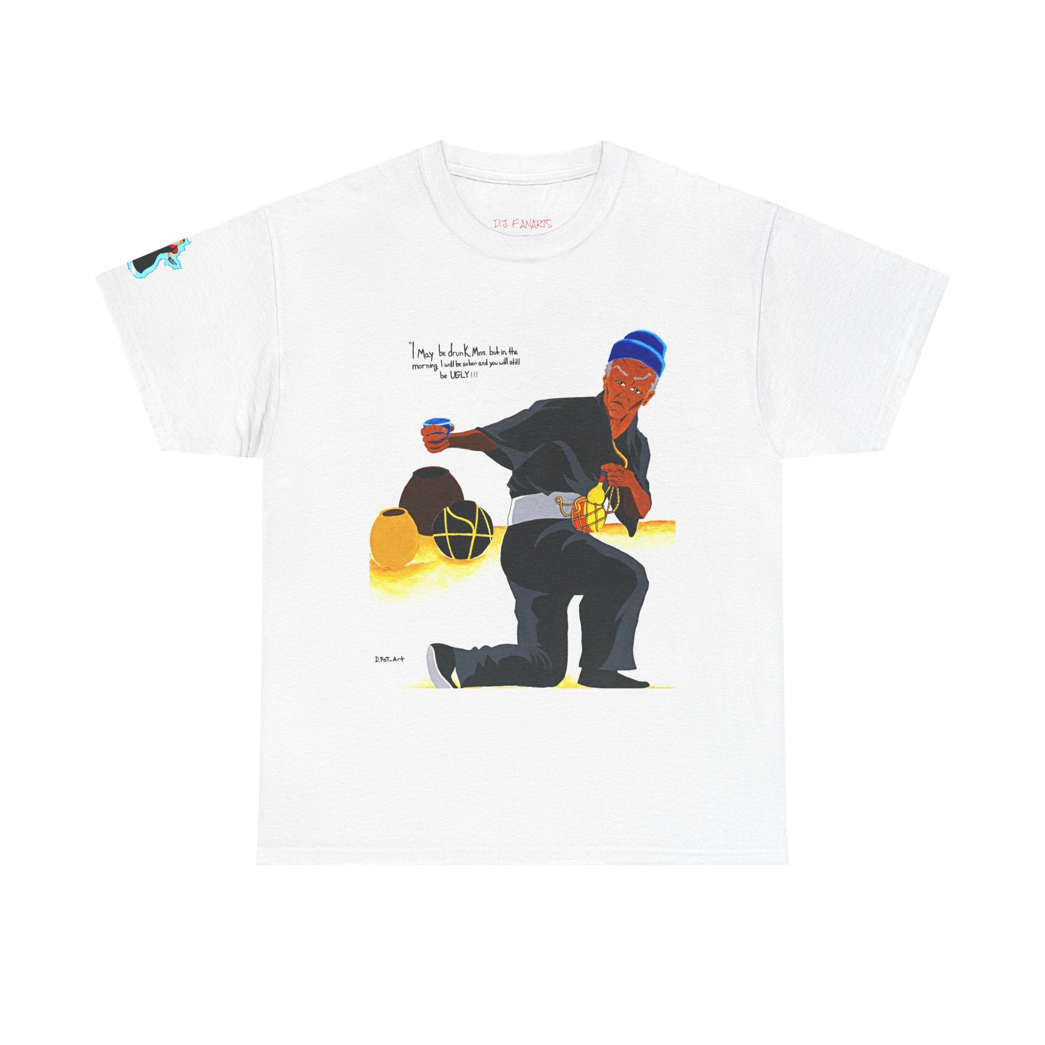Retro Dancer Graphic Tee — Inspirational Quote Illustration Unisex T-Shirt