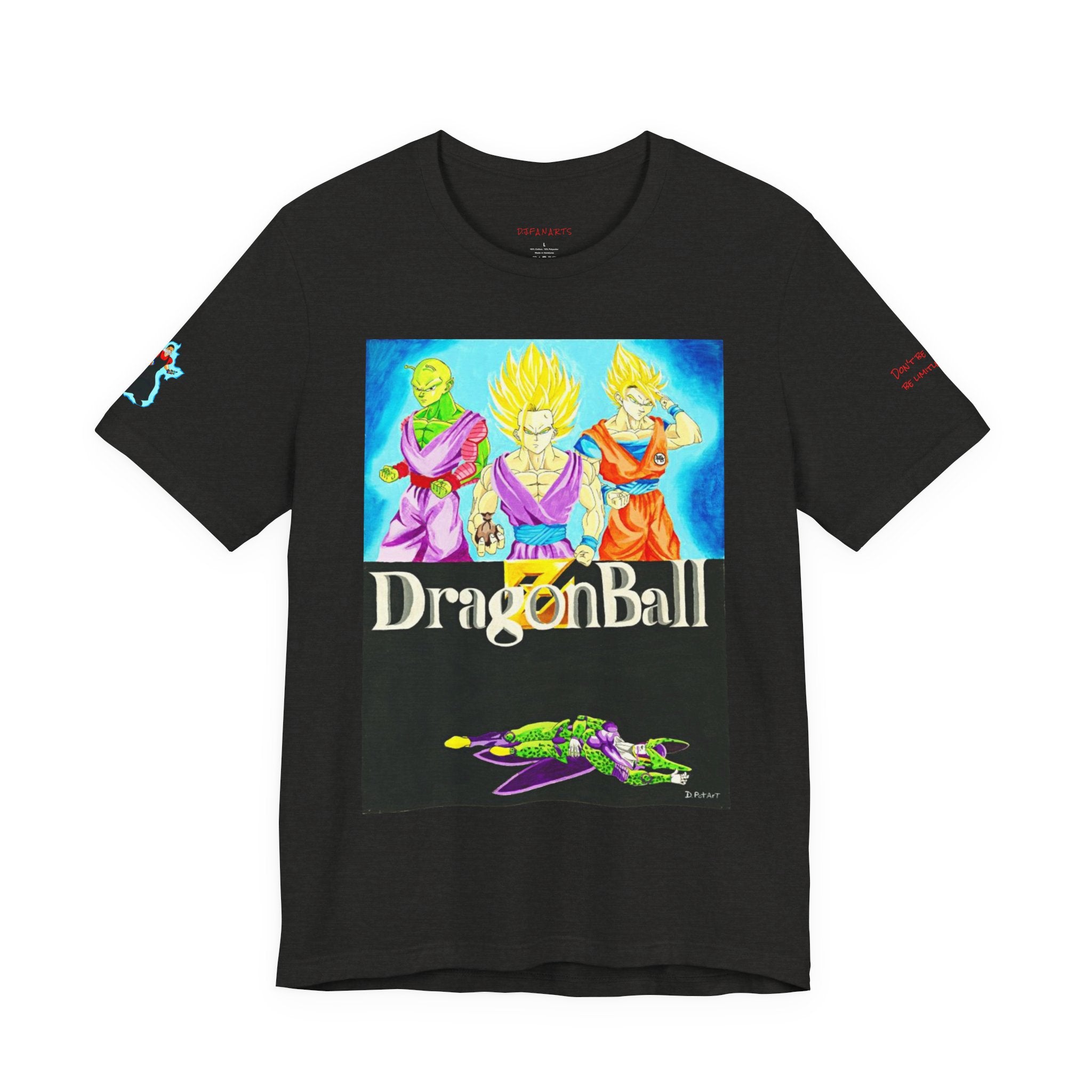 Dragon Ball Z Graphic Tee — Super Saiyan Characters Unisex T-Shirt