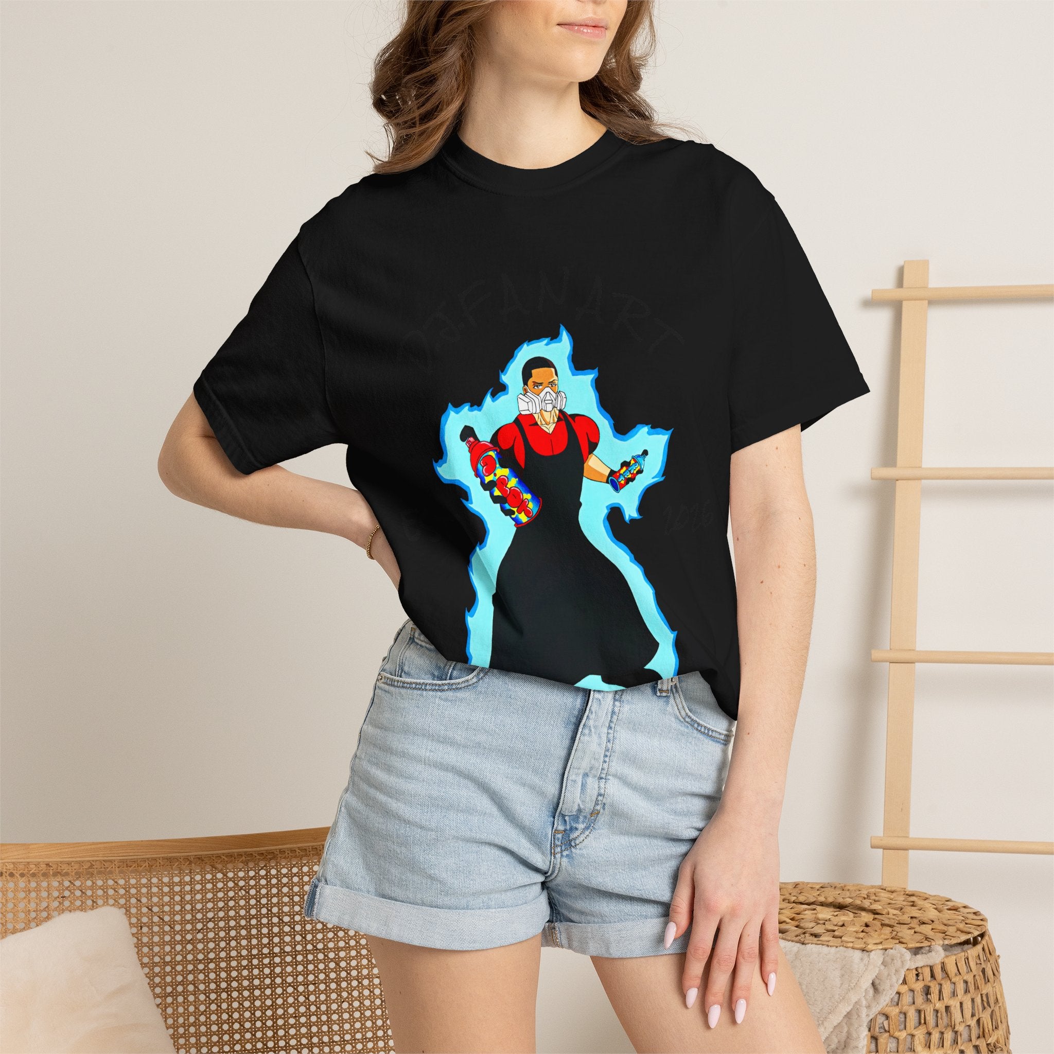 DJ Fan Art Graphic Tee — DJFANART EST 2026 Unisex T-Shirt