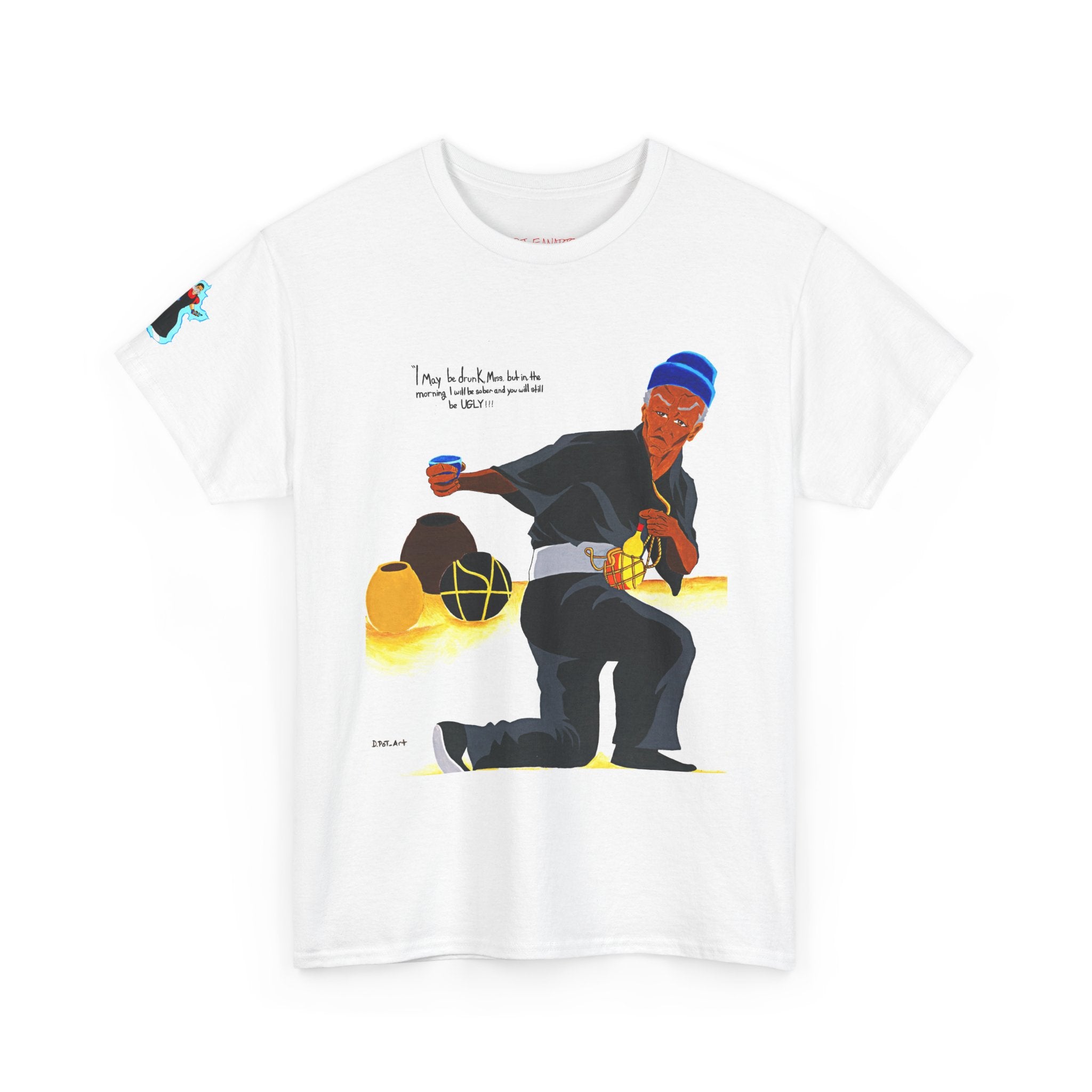 Retro Dancer Graphic Tee — Inspirational Quote Illustration Unisex T-Shirt