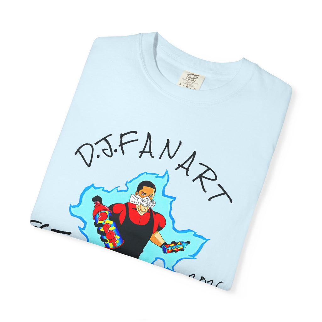 DJ Fan Art Graphic Tee — DJFANART EST 2026 Unisex T-Shirt