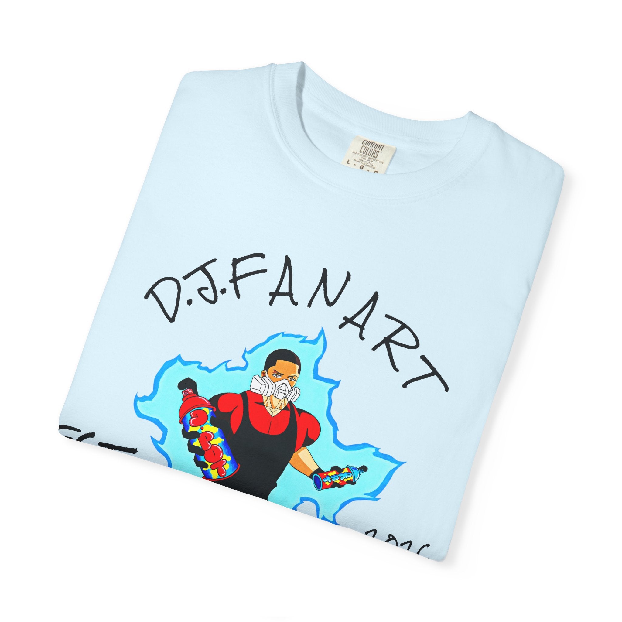 DJ Fan Art Graphic Tee — DJFANART EST 2026 Unisex T-Shirt