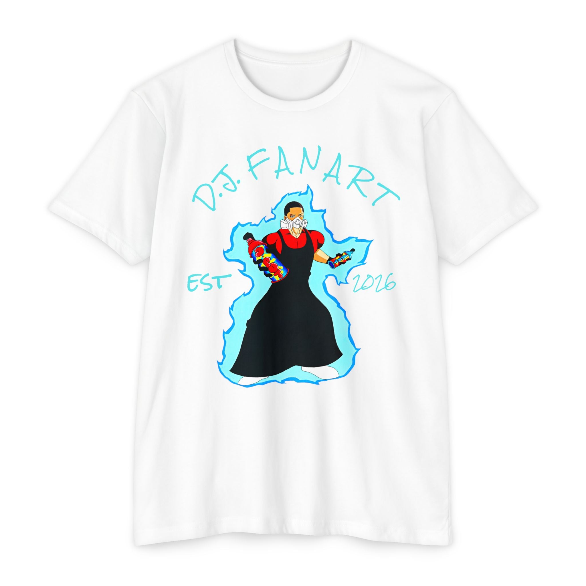 Dr. Fanart Graphic Tee — Retro Pop Art Doctor Design Unisex T-Shirt (Est. 2016)