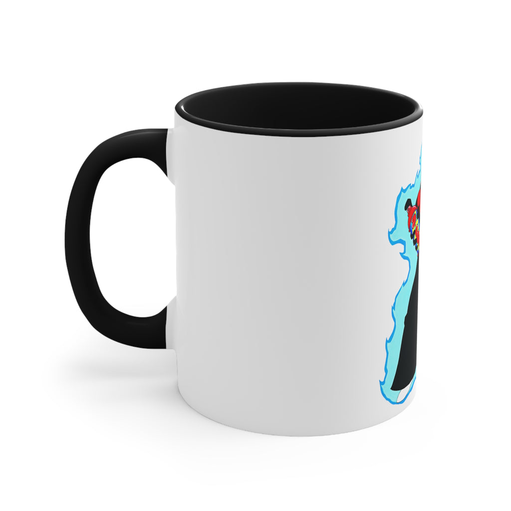 Energy Sorcerer Accent Mug — Mystical Cosmic Coffee Cup